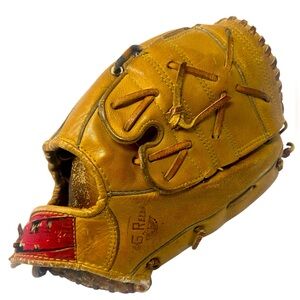 Vintage Mickey Mantel Rawlings Baseball Glove